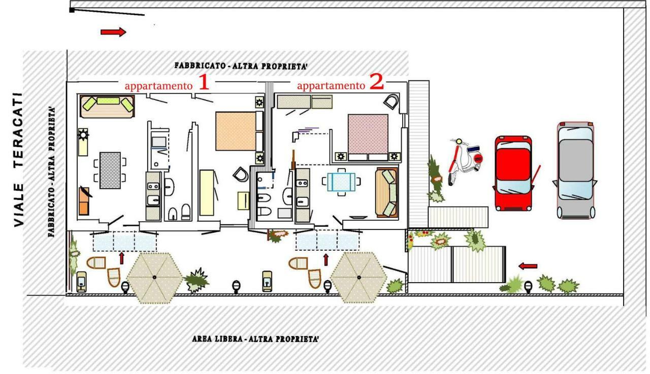 Ferienwohnung La Casa Sul Viale Syrakus Exterior foto